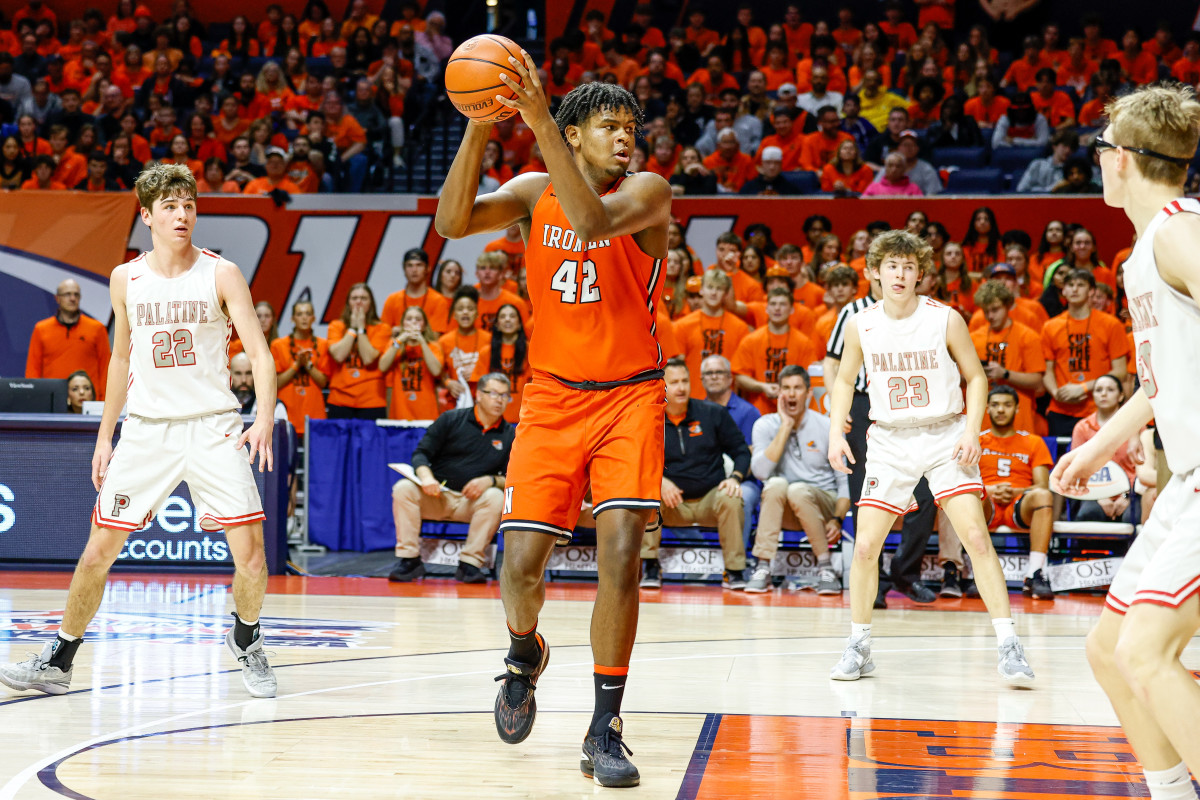 Normal Community Palatine Illinois boys basketball March 8 2024 Nate Latsch 26642